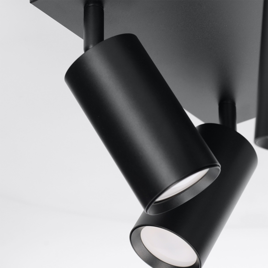 Brilagi - LED RGBW Zatemnljivo točkovno svetilo SELE SQUARE 4xGU10/6,5W/230V 2700-6500K črna