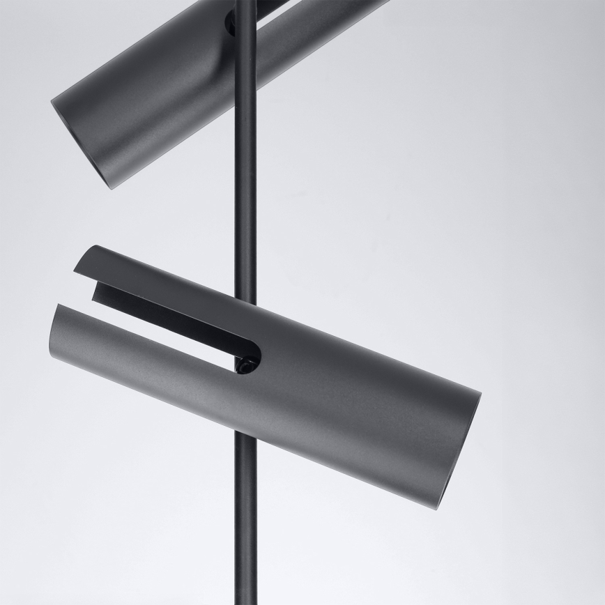 Brilagi - LED RGBW zatemljiv lestenec na palici BRANCH 3xGU10/6,5W/230V 2700-6500K črna