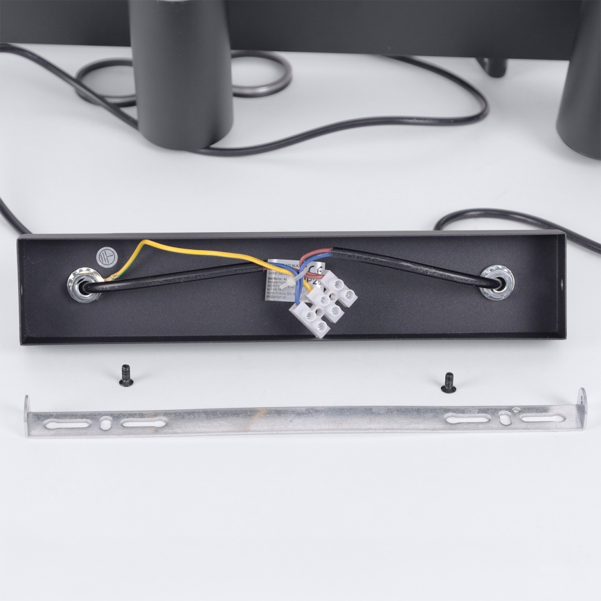 Brilagi - LED RGBW Zatemljiv lestenec na kablu SELE 6xGU10/6,5W/230V 2700-6500K črna + daljinsko upravljanje