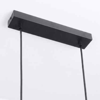 Brilagi - LED RGBW Zatemnljiv viseči lestenec na kablu SELE 4xGU10/6,5W/230V 2700-6500K črna
