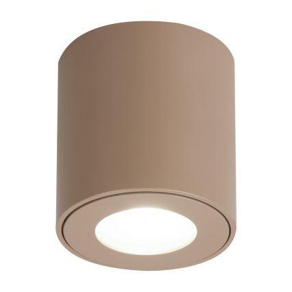 Brilagi - LED RGBW z možnostjo zatemnitve kopalniško svetilo MIA 1xGU10/4,8W/230V 3000K 84x80 mm bež IP54 + daljinski upravljalnik