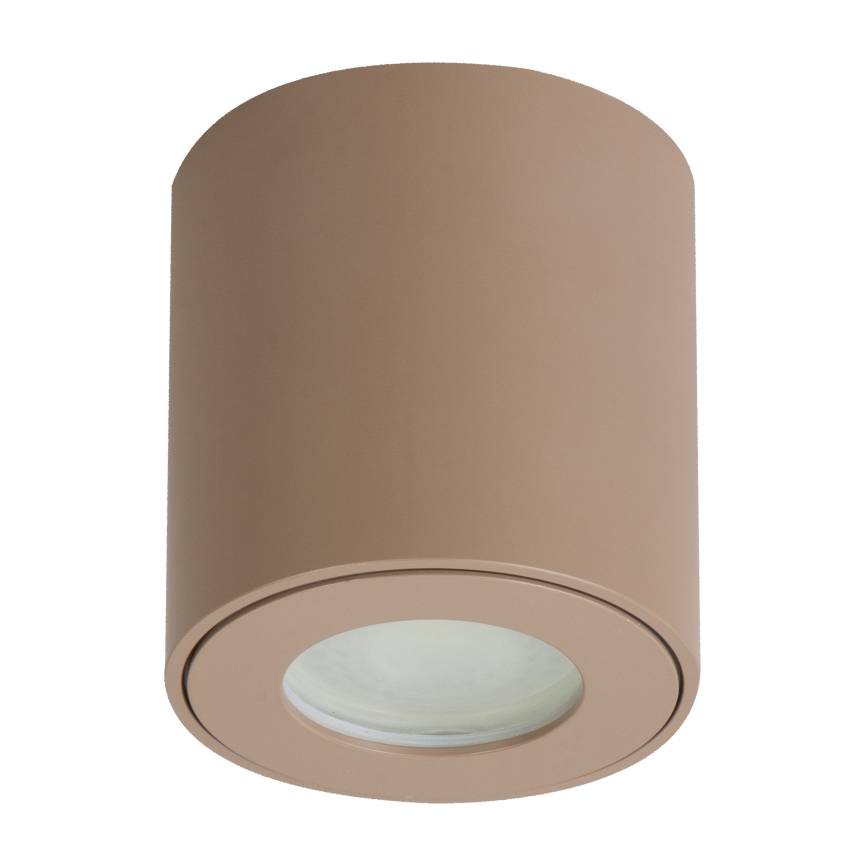 Brilagi - LED RGBW z možnostjo zatemnitve kopalniško svetilo MIA 1xGU10/4,8W/230V 3000K 84x80 mm bež IP54 + daljinski upravljalnik