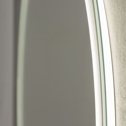 Brilagi - LED RGBW ogrevano kopalniško ogledalo AVA PRO LED/18W/230V Ø 60 cm IP44 CRI 90 s možnostjo zatemnitve + CCT