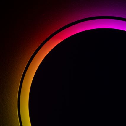 Brilagi - LED RGBW ogrevano kopalniško ogledalo AVA PRO LED/18W/230V Ø 60 cm IP44 CRI 90 s možnostjo zatemnitve + CCT