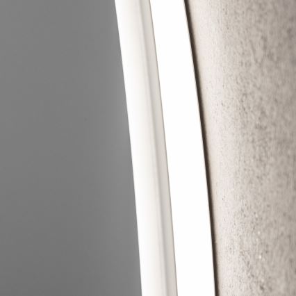 Brilagi - LED RGBW ogrevano kopalniško ogledalo CLARA PRO LED/19W/230V pr. 60 cm IP44 CRI 90 zatemnljivo + CCT + daljinski upravljalnik