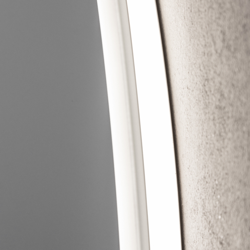 Brilagi - LED RGBW ogrevano kopalniško ogledalo CLARA PRO LED/19W/230V pr. 60 cm IP44 CRI 90 zatemnljivo + CCT + daljinski upravljalnik