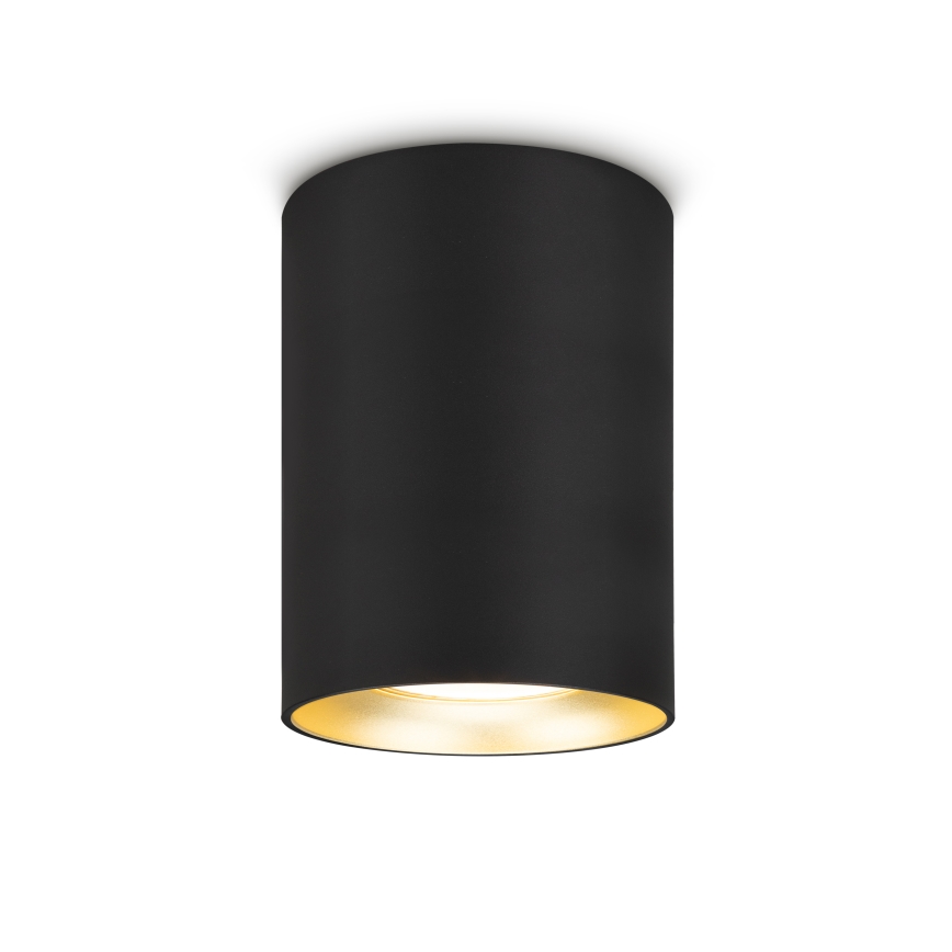 Brilagi - LED RGBW zatemnjiva točkovna svetilka TRINE 1xGU10/4,8W/230V 3000K črna/zlata + daljinski upravljalnik