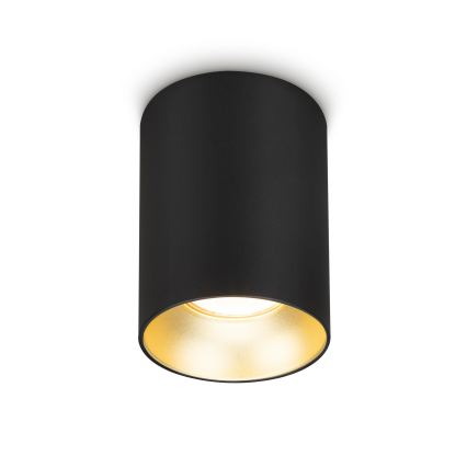 Brilagi - LED RGBW zatemnjiva točkovna svetilka TRINE 1xGU10/4,8W/230V 3000K črna/zlata + daljinski upravljalnik
