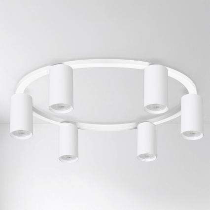 Brilagi - LED RGBW zatemnjiva stropna svetilka SELE 6xGU10/6,5W/230V 2700-6500K bela + daljinski upravljalnik