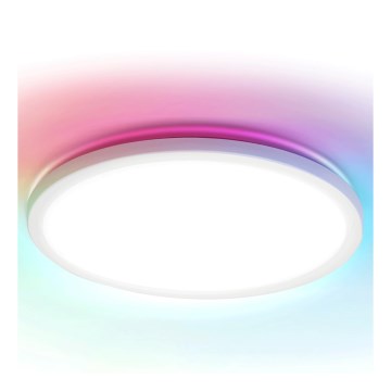 Brilagi - LED RGBW zatemnljivo stropno svetilo VIBE LED/24W/230V 3000-6500K bela + daljinski upravljalnik