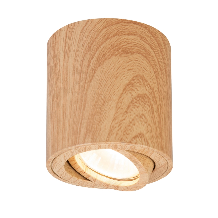 Brilagi - LED RGBW zatemnjivo točkovno svetilo MIA 1xGU10/30W/230V 2700-6500K Wi-Fi 84x80 mm rjava