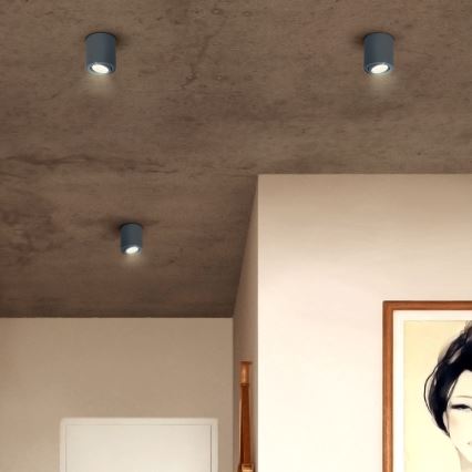 Brilagi - LED RGBW zatemnjiva točkovna svetilka MIA 1xGU10/4,8W/230V 3000K 84x80 mm antracit + daljinski upravljalnik