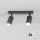 Brilagi - LED RGBW zatemnljivo točkovno svetilo SELE 2xGU10/4,8W/230V 3000K črna/zlata + daljinski upravljalnik