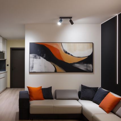 Brilagi - LED RGBW zatemnljivo točkovno svetilo SELE 2xGU10/6W/230V 3000K antracit + daljinski upravljalnik