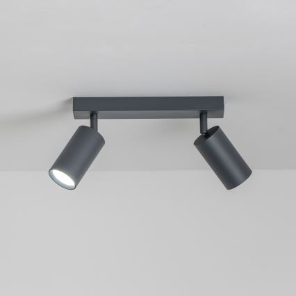 Brilagi - LED RGBW zatemnljivo točkovno svetilo SELE 2xGU10/6W/230V 3000K antracit + daljinski upravljalnik