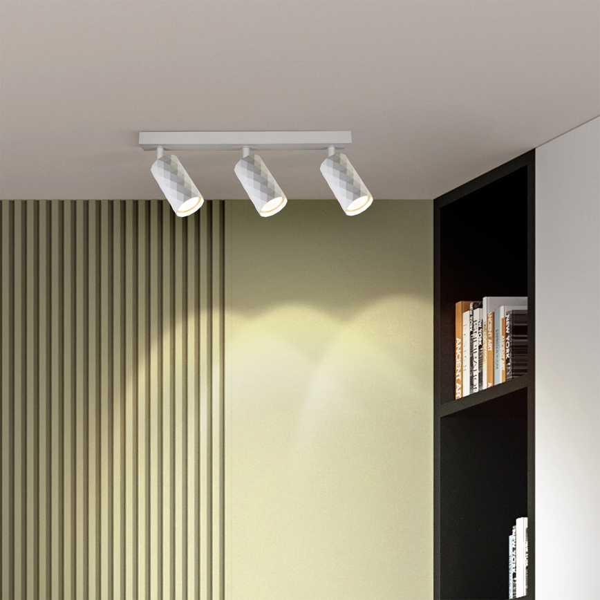 Brilagi - LED RGBW zatemljivo točkovno svetilo SELE DIAMANT 3xGU10/6W/230V 3000K bela + daljinski upravljalnik