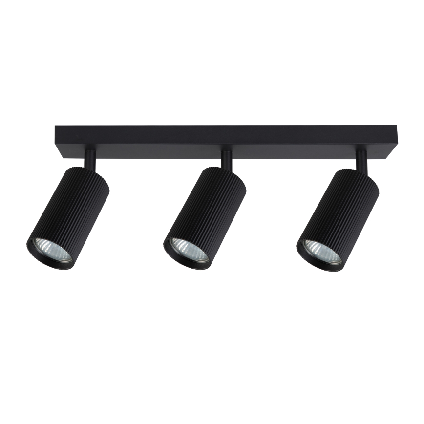 Brilagi - LED RGBW z možnostjo zatemnitve točkovno svetilo SELE MODERN 3xGU10/4,8W/230V 3000K črna + daljinski upravljalnik