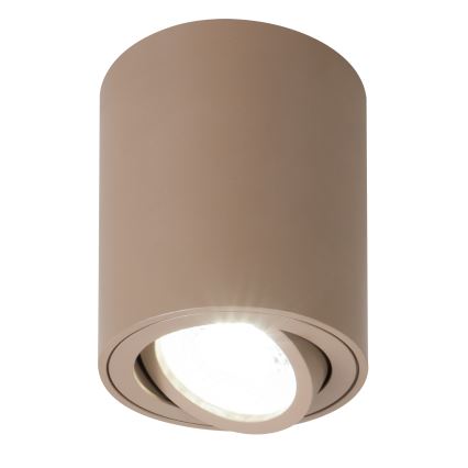Brilagi - LED RGBW zatemnjevalna točkovna svetilka MIA 1xGU10/4,8W/230V 3000K 100x80 mm bež + daljinski upravljalnik