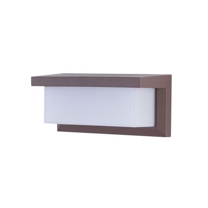 BRILAGI - LED RGBW zatemnljivo zunanje stensko svetilo BRICKY 1xE27/12W/230V 2700-6500K IP54 rjava
