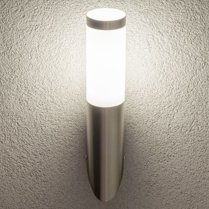 BRILAGI - LED RGBW z zatemnitveno funkcijo zunanja stenska svetilka ELIA 1xE27/6,5W/230V 2700-6500K IP44 Wi-Fi matni krom