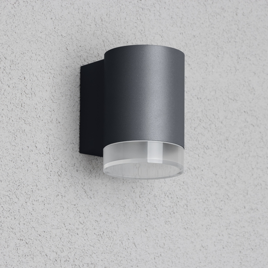 Brilagi - LED RGBW zatemnjiva zunanja stenska svetilka MATERA 1xGU10/4,8W/230V 3000K IP54 antracit + daljinski upravljalnik