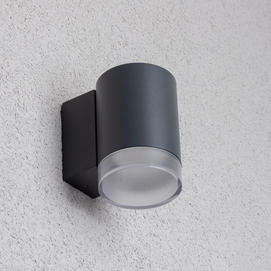 Brilagi - LED RGBW zatemnjiva zunanja stenska svetilka MATERA 1xGU10/4,8W/230V 3000K IP54 antracit + daljinski upravljalnik