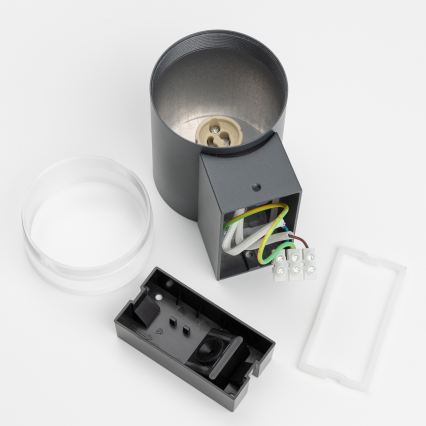 Brilagi - LED RGBW zatemnjiva zunanja stenska svetilka MATERA 1xGU10/4,8W/230V 3000K IP54 antracit + daljinski upravljalnik