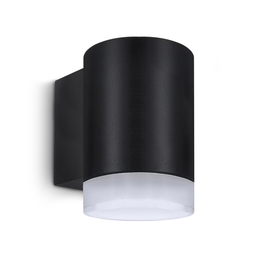 Brilagi - LED RGBW zatemnjevalna zunanja stenska svetilka MATERA 1xGU10/4,8W/230V 3000K IP54 črna + daljinski upravljalnik