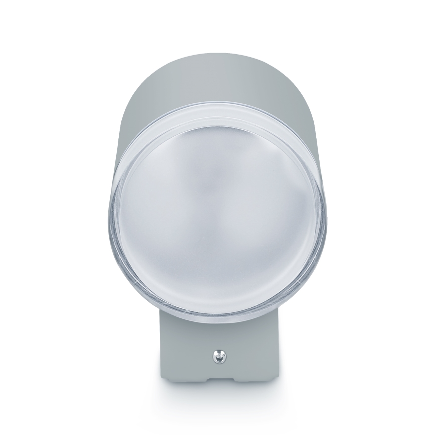 Brilagi - LED RGBW zatemnjiva zunanja stenska svetilka MATERA 1xGU10/4,8W/230V 3000K IP54 siva + daljinski upravljalnik