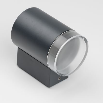 Brilagi - LED RGBW zatemnjiva zunanja stenska svetilka MATERA 1xGU10/6W/230V 3000K IP54 antracit + daljinski upravljalnik