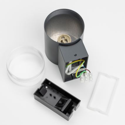 Brilagi - LED RGBW zatemnjiva zunanja stenska svetilka MATERA 1xGU10/6W/230V 3000K IP54 antracit + daljinski upravljalnik