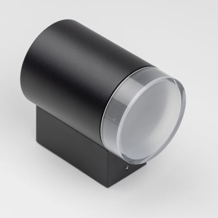 Brilagi - LED RGBW zatemnjevalna zunanja stenska svetilka MATERA 1xGU10/6W/230V 3000K IP54 črna + daljinski upravljalnik