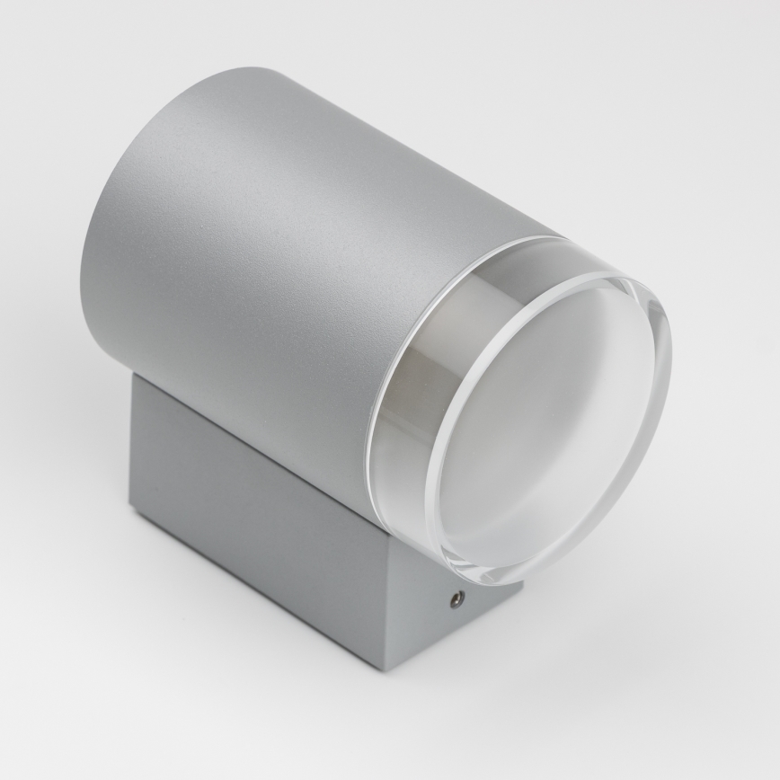 Brilagi - LED RGBW z možnostjo zatemnitve, zunanjo stensko svetilo MATERA 1xGU10/6W/230V 3000K IP54 siva