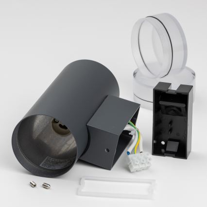 Brilagi - LED RGBW z nastavljivim zatemnjevanjem, zunanja stenska svetilka MATERA 2xGU10/4,8W/230V 3000K IP54 antracit + daljinski upravljalnik
