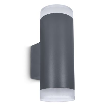 Brilagi - LED RGBW z nastavljivim zatemnjevanjem, zunanja stenska svetilka MATERA 2xGU10/4,8W/230V 3000K IP54 antracit + daljinski upravljalnik
