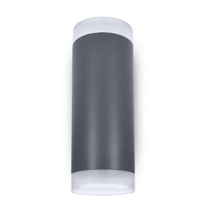 Brilagi - LED RGBW z nastavljivim zatemnjevanjem, zunanja stenska svetilka MATERA 2xGU10/4,8W/230V 3000K IP54 antracit + daljinski upravljalnik