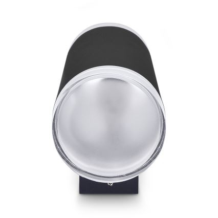 Brilagi - Zunanje zatemnjivo LED RGBW stensko svetilo MATERA 2xGU10/4,8W/230V 3000K IP54 črna + daljinski upravljalnik