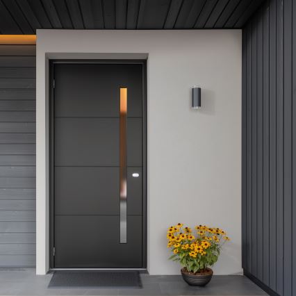 Brilagi - LED RGBW z nastavljivim zatemnjevanjem, zunanja stenska svetilka MATERA 2xGU10/6W/230V 3000K IP54 antracit + daljinski upravljalnik