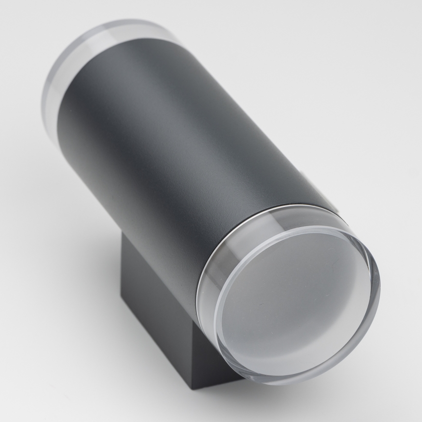 Brilagi - LED RGBW z nastavljivim zatemnjevanjem, zunanja stenska svetilka MATERA 2xGU10/6W/230V 3000K IP54 antracit + daljinski upravljalnik