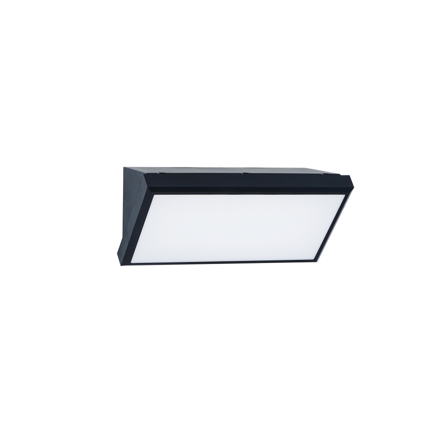 Brilagi - LED RGBW zatemnjiva zunanja stenska svetilka TRIANGLE 1xE27/9W/230V 2700-6500K IP65 črna