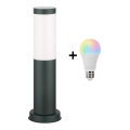 Brilagi - LED RGBW zunanja svetilka NOVA z možnostjo zatemnitve 1xE27/9W/230V 2700-6500K IP44 40 cm antracit