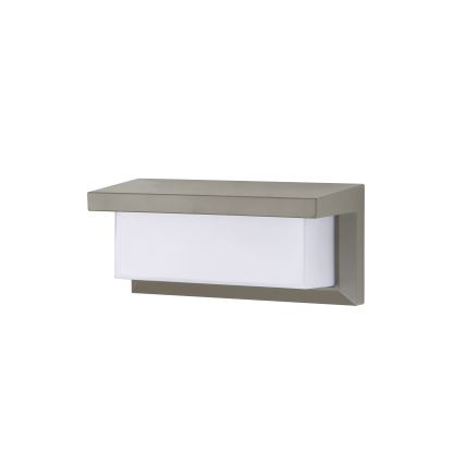 Brilagi - LED RGBW zatemnjiva zunanja stenska svetilka BRICKY 1xE27/9W/230V 2700-6500K IP54 siva