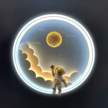 Brilagi - LED zatemnjevalna otroška stropna svetilka LED/42W/230V 3000/5700K astronavt