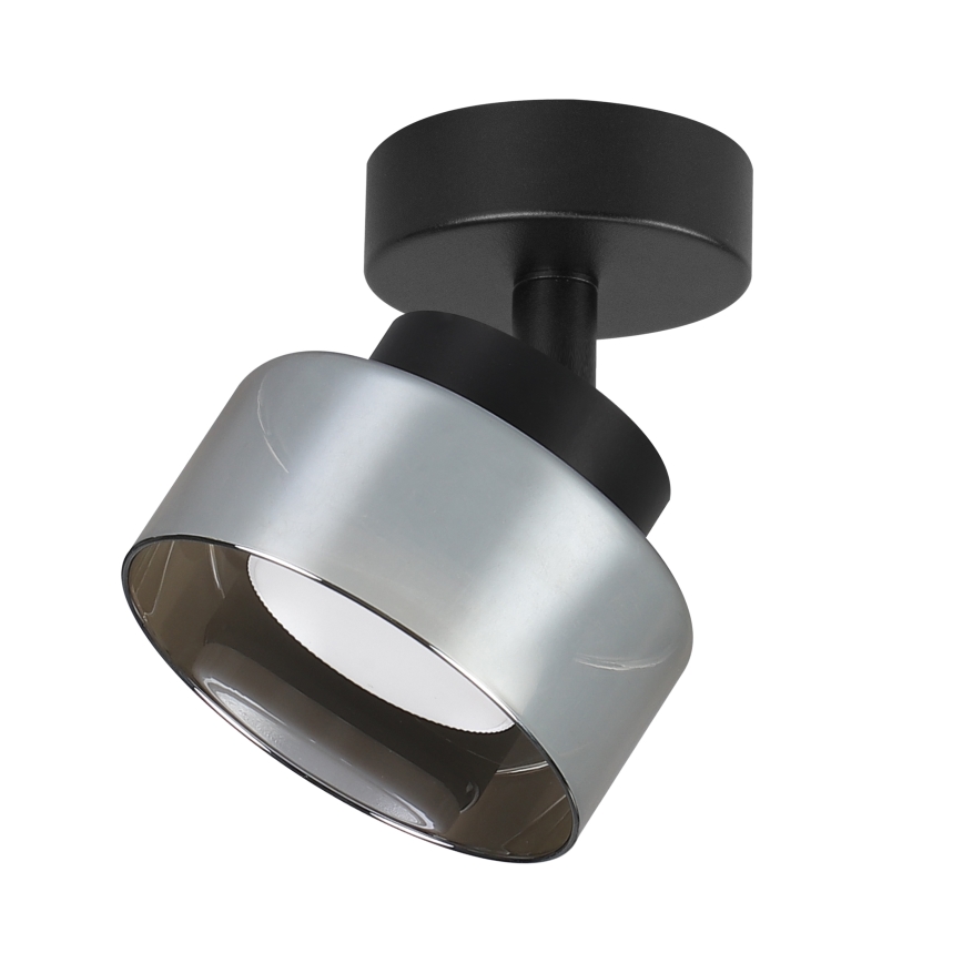 Brilagi - LED Smerna svetilka AURA LUX 1xGX53/30W/230V premer 13 cm črna/zadimljena