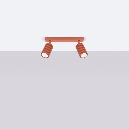 Brilagi - LED smerna svetilka CRESTO 2xGU10/10W/230V rdeča