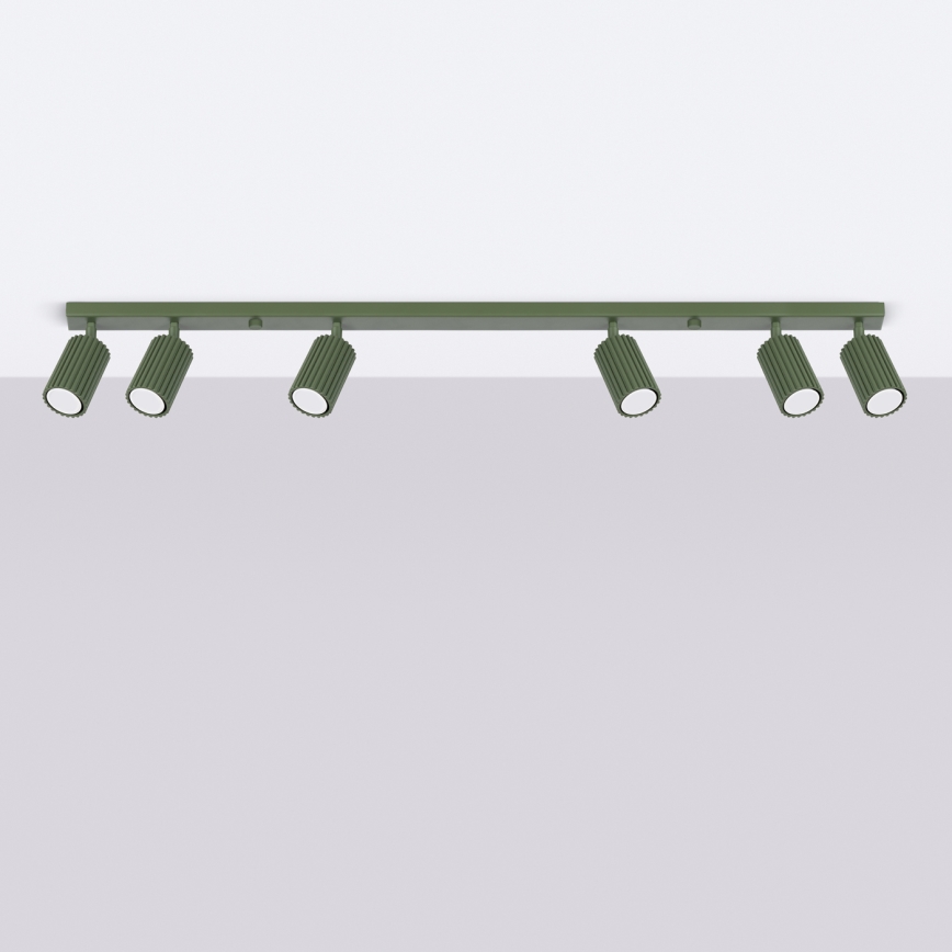 Brilagi - LED smerna svetilka CRESTO 6xGU10/10W/230V zelena