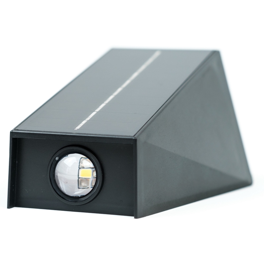 Brilagi - LED Solarna stenska svetilka PYRAMID LED/2W/3,2V 1300 mAh IP54