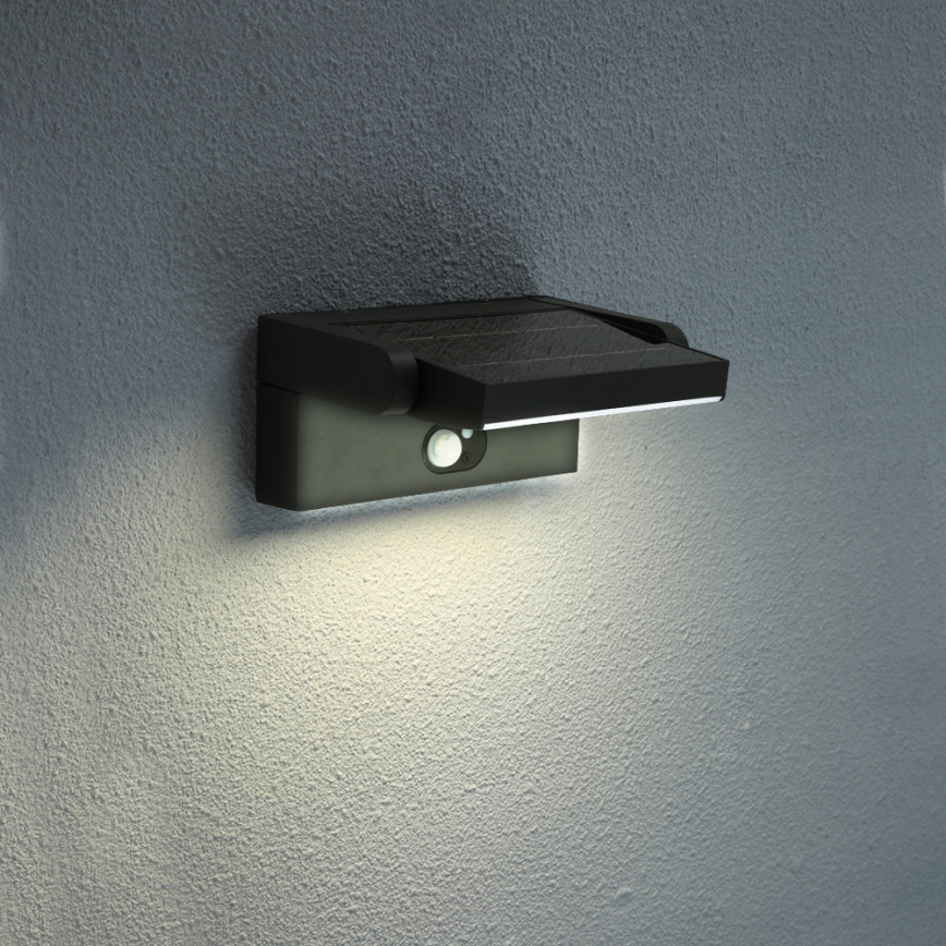 Brilagi - LED Solarna stenska svetilka s senzorjem ANKLE LED/3,5W/3,7V 2200 mAh IP54