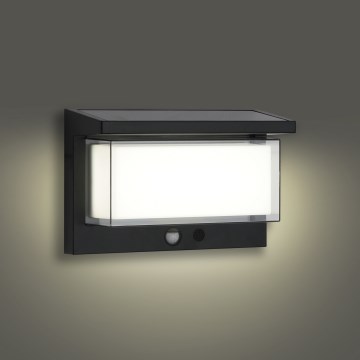 Brilagi - LED Solarna stenska svetilka s senzorjem SONCE LUME LED/10W/3,7V 4000 mAh IP44