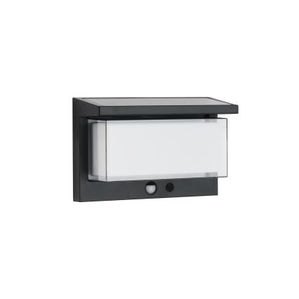 Brilagi - LED Solarna stenska svetilka s senzorjem SONCE LUME LED/10W/3,7V 4000 mAh IP44